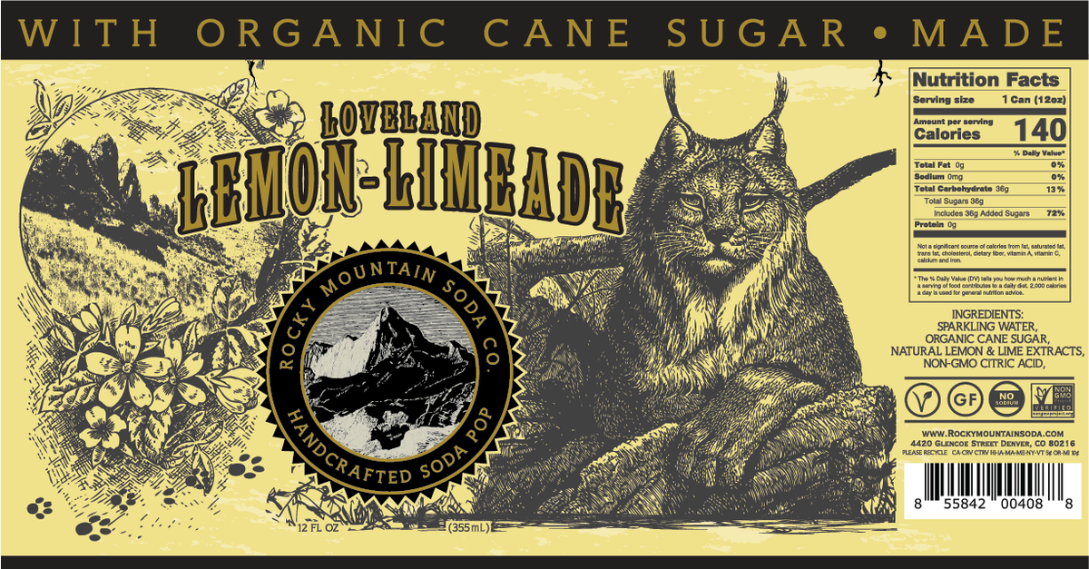 Loveland Lemon-Limeade | Rocky Mountain Soda Co.