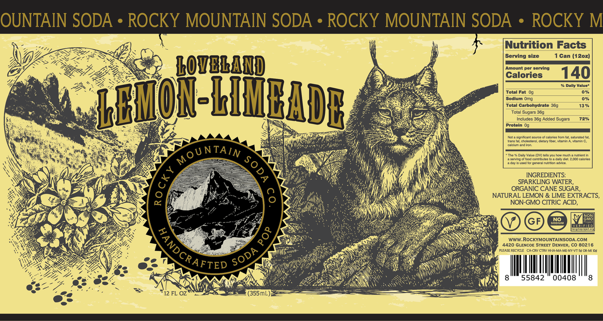 Loveland Lemon-Limeade | Rocky Mountain Soda Co.