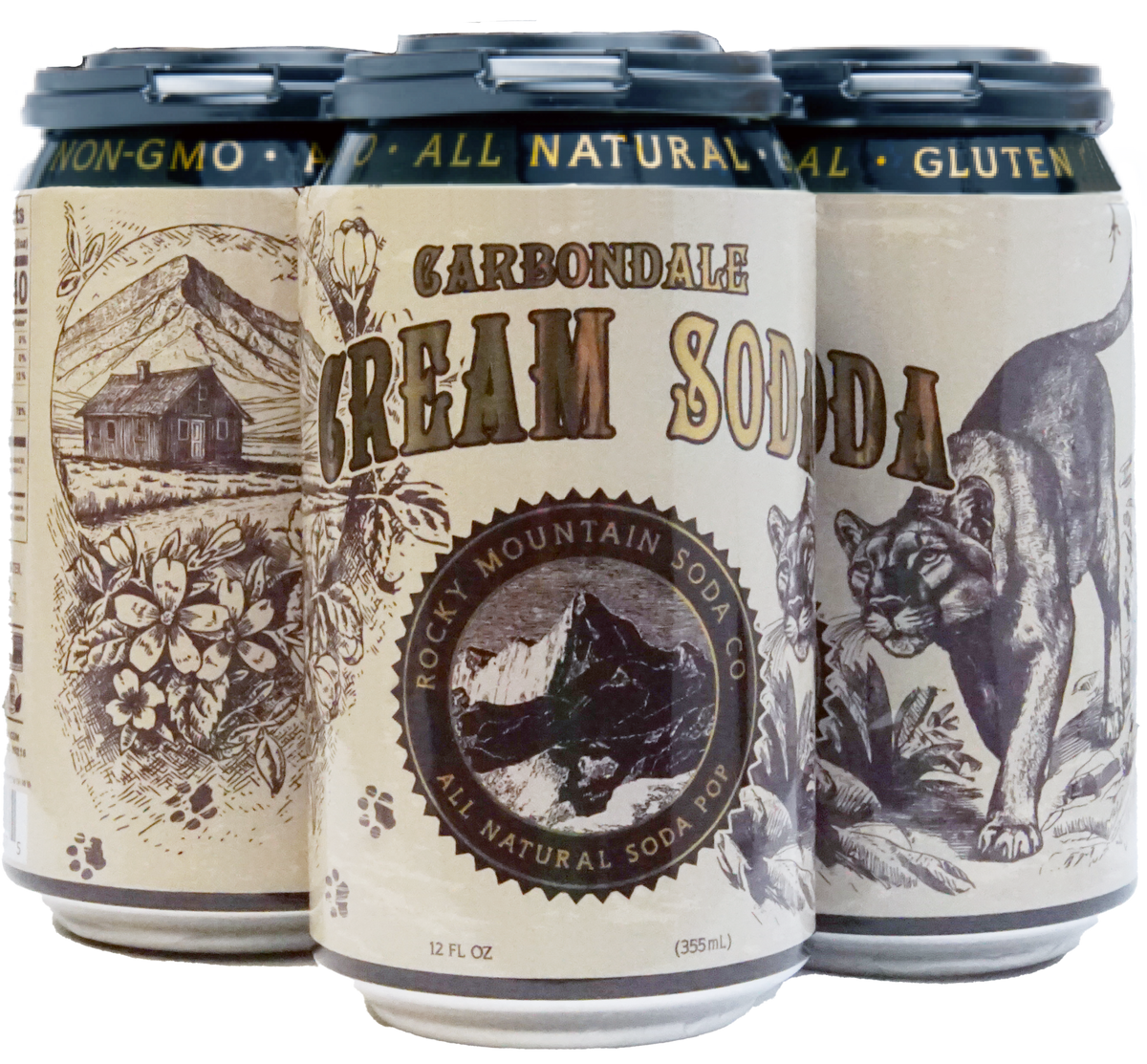 ローポタリー♪アメリカンカントリー♪アントステラ♪アンファン♪ブロカント Carbondale Cream Soda | Rocky Mountain Soda Co.