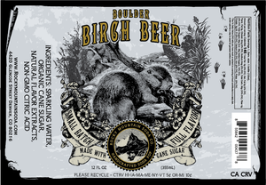 Birch Beer, Boulder Soda Pop