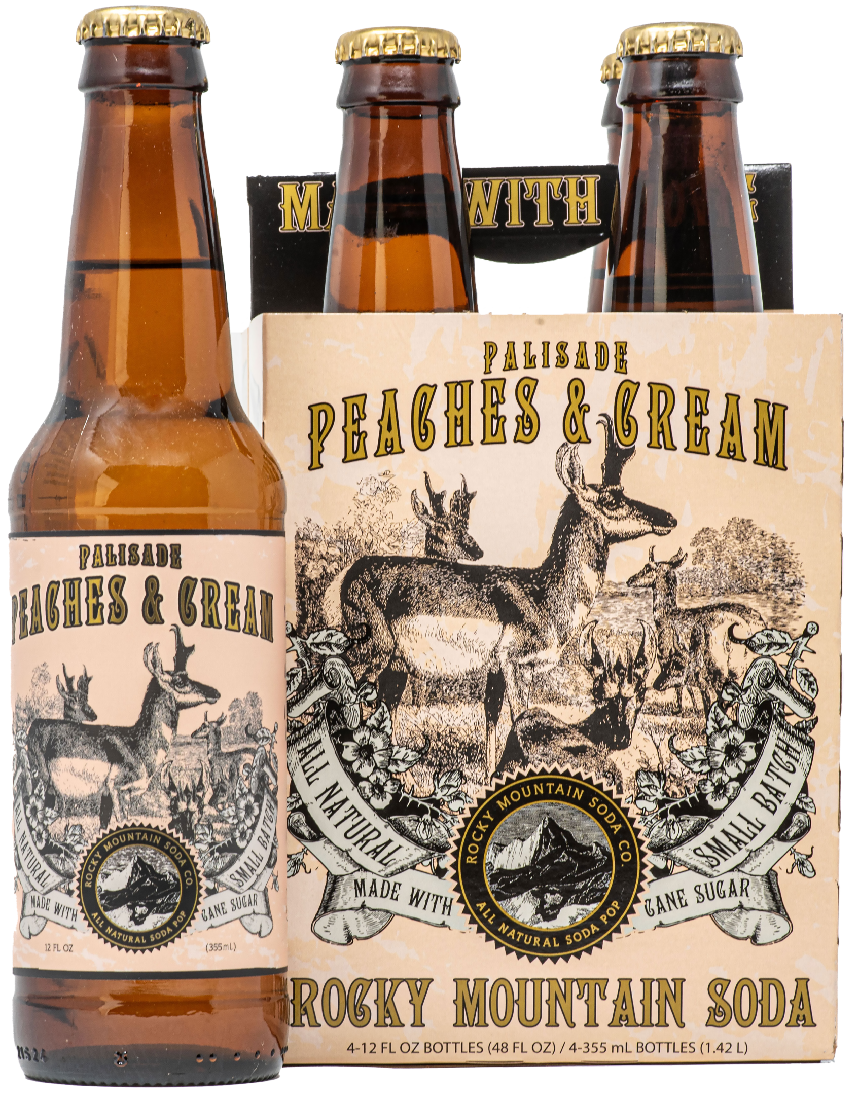 Palisade Peaches & Cream | Rocky Mountain Soda Co. Palisade Peaches & Cream | Rocky Mountain Soda Co.
