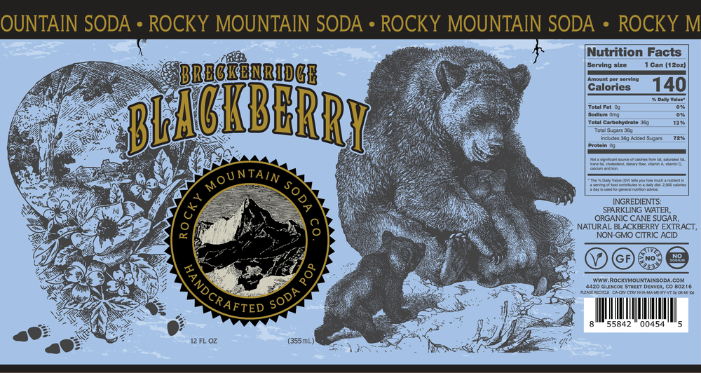 Breckenridge Blackberry | Rocky Mountain Soda Co.