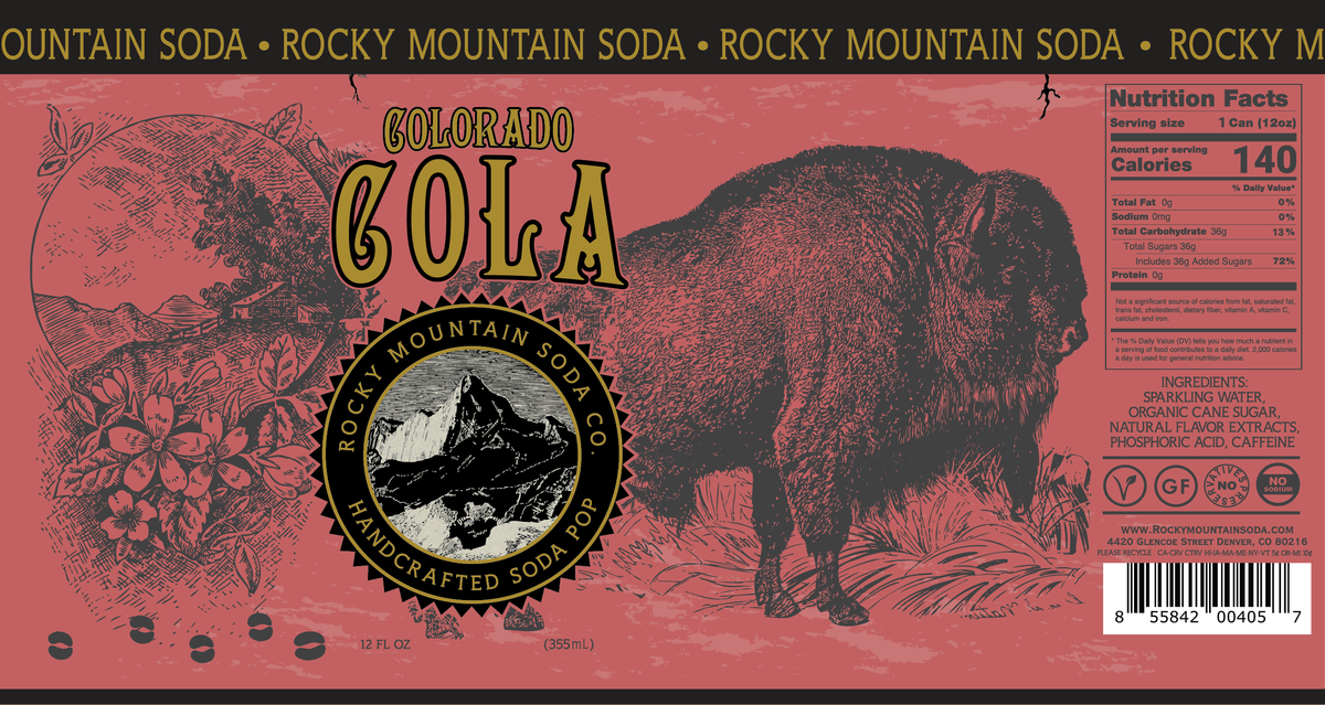 Colorado Cola | Rocky Mountain Soda Co.