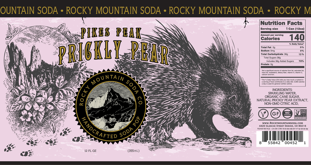Pikes Peak Prickly Pear | Rocky Mountain Soda Co.