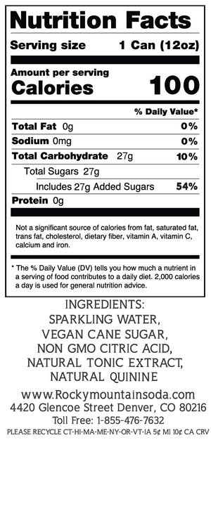 Telluride Tonic Water